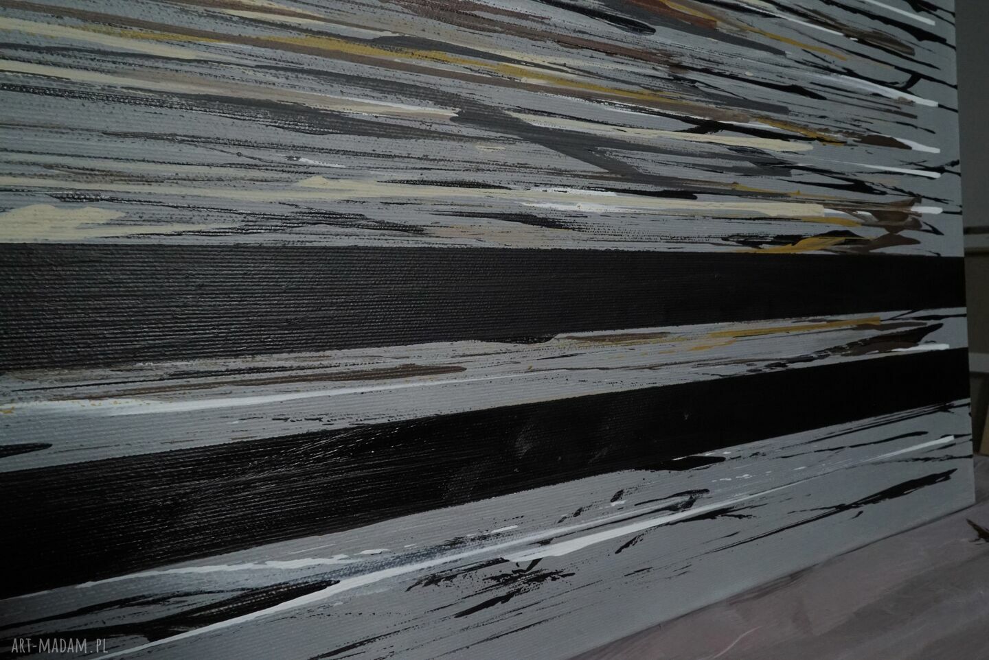 Senne fragmenty 12 - akryl na płótnie 100x80 cm