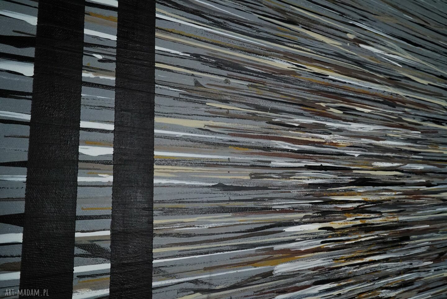Senne fragmenty 12 - akryl na płótnie 100x80 cm