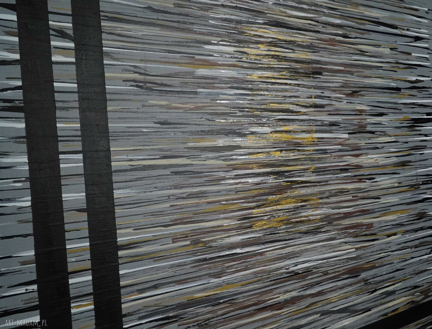 Senne fragmenty 12 - akryl na płótnie 100x80 cm