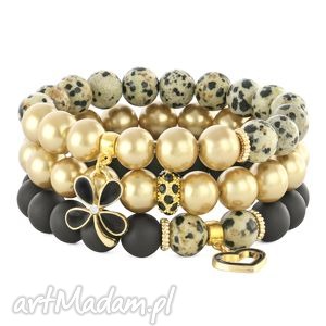 black golden & beige set