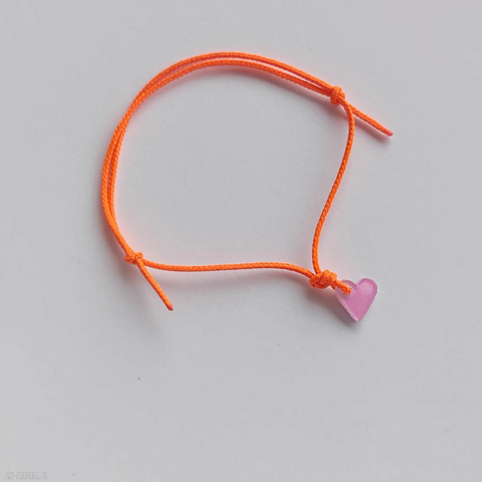 Serduszko bransoletka handmade Katarzyna Kaminska