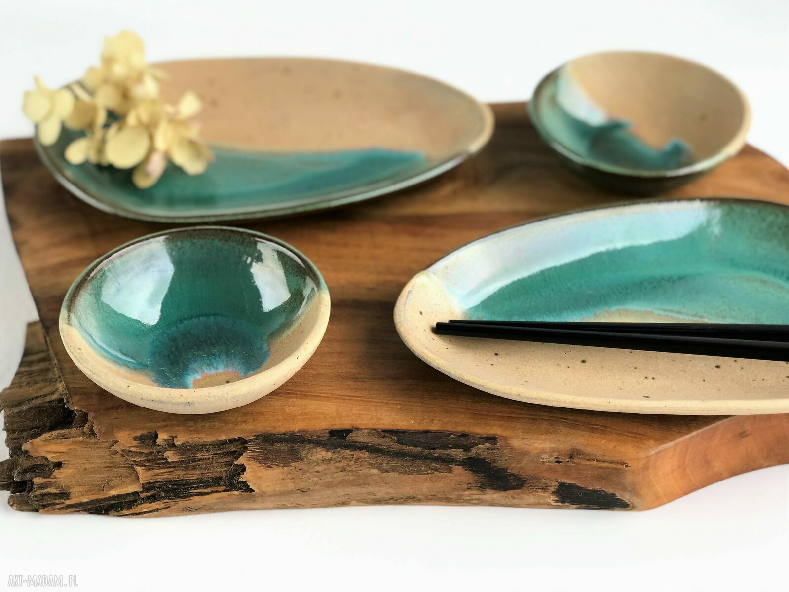 Sushi set dla dwojga - zestaw do serwowania sushi