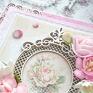 na urodziny scrapbooking kartki kartka różana