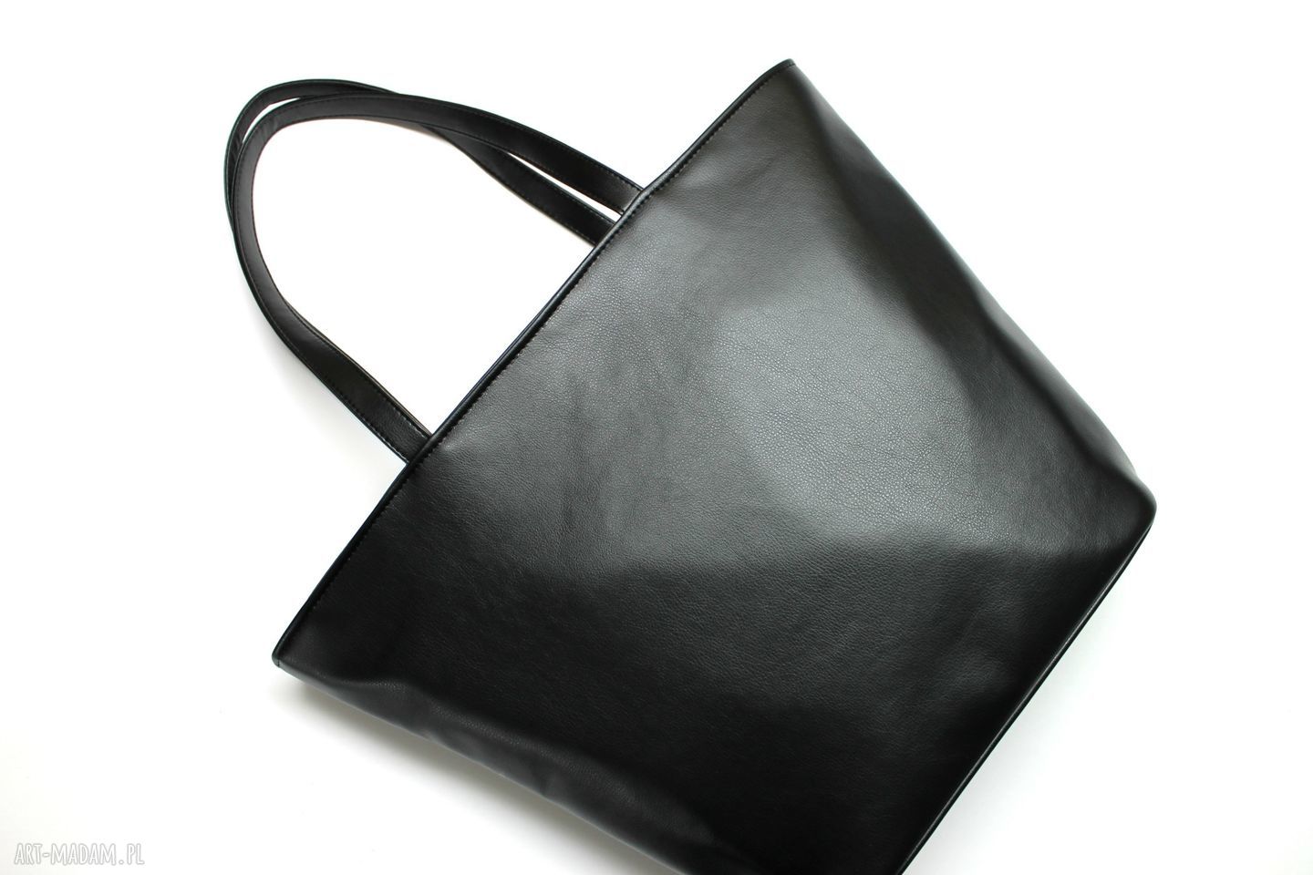 Shopper Bag Łódka - czarna
