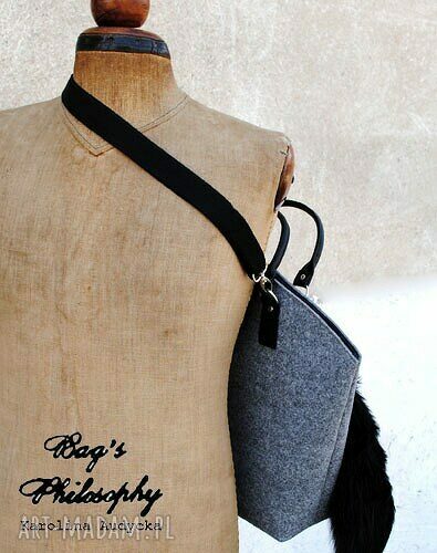 Shopper Bag z kitą