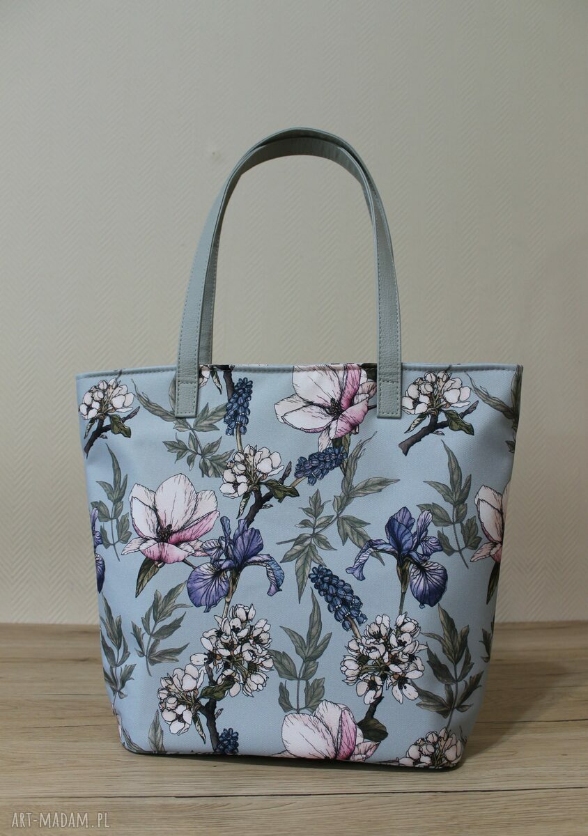 Shopper bag bucket - irysy vintage