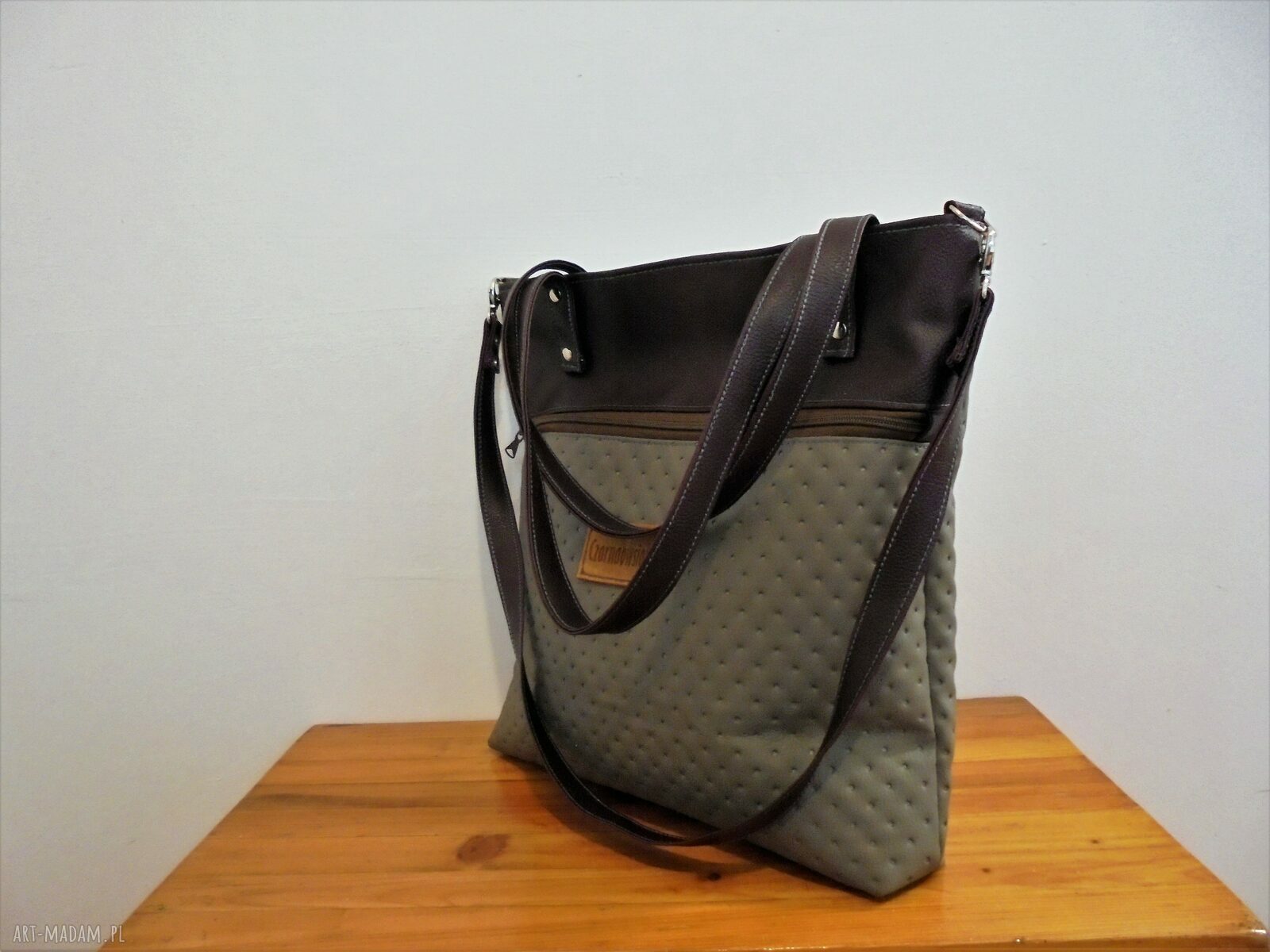 Shopper Bag z kieszenią