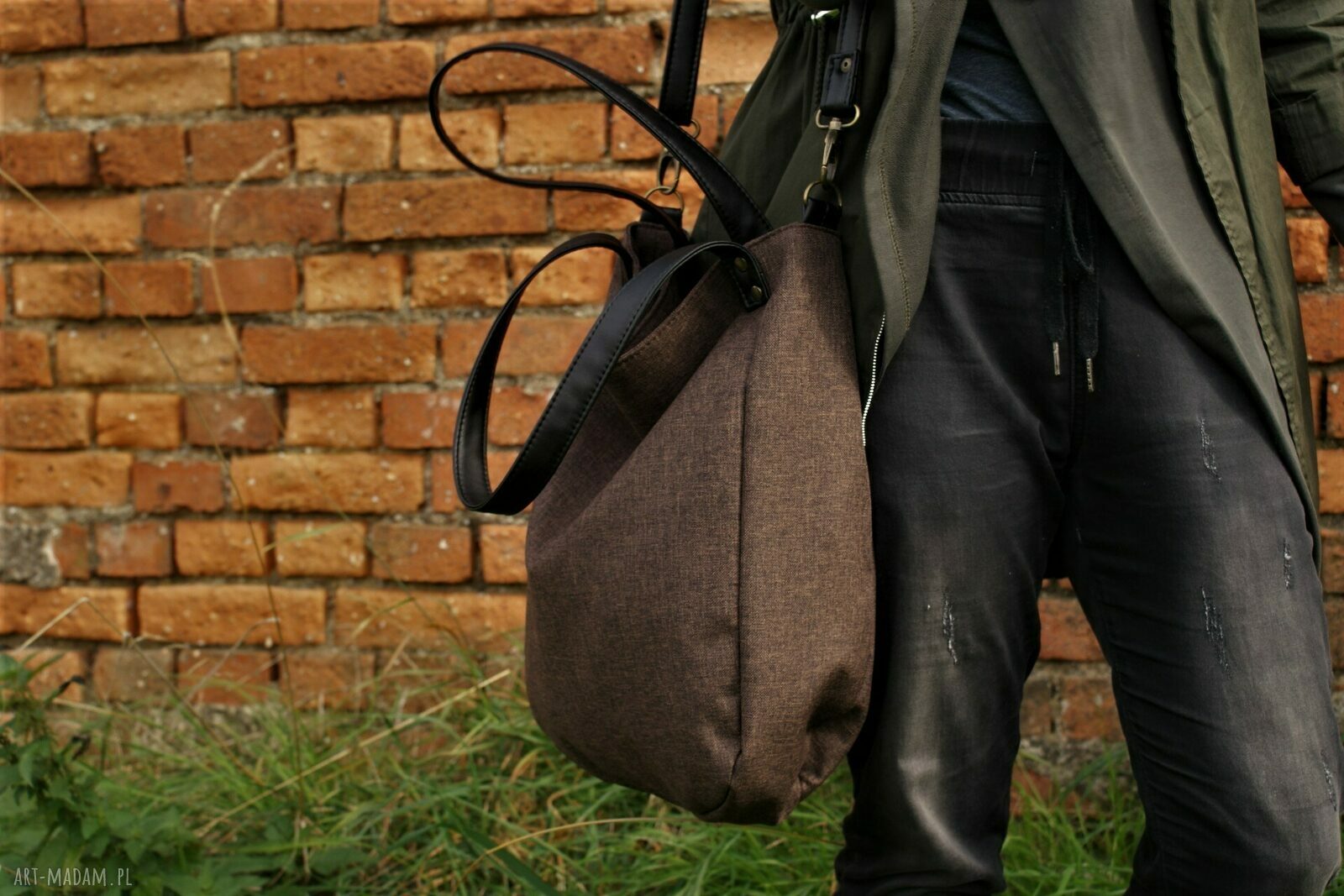 KlasIKS plecionka brąz Hand Made