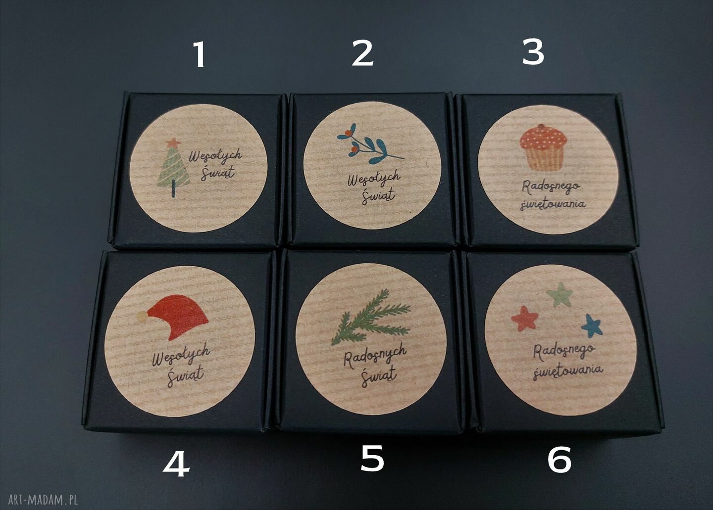 Kolczyki drewniane jaskółki Siamil art - ręcznie malowane