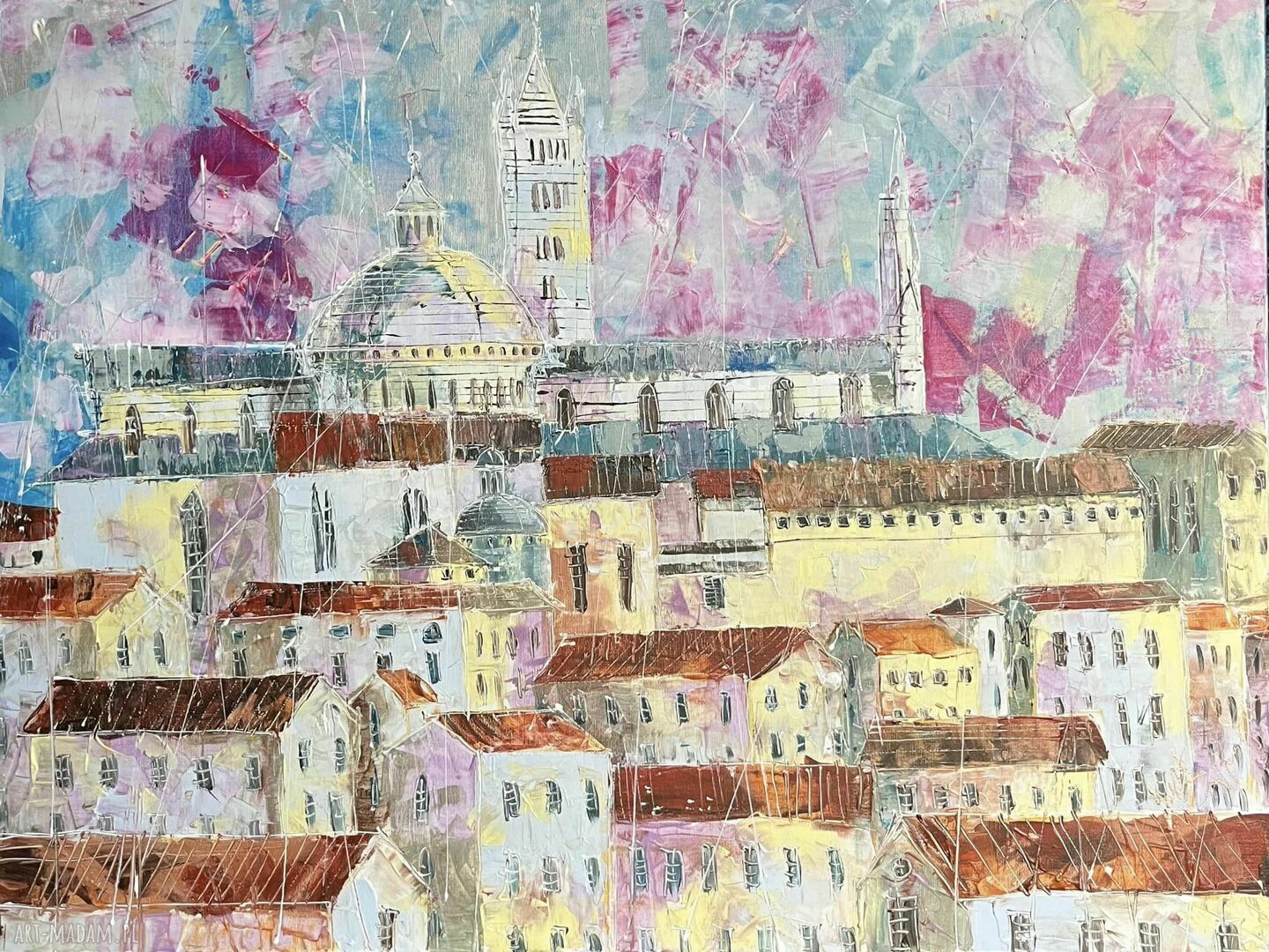 Siena - obraz giclee na płótnie Canvas od Marina Czajkowskiej 4mara