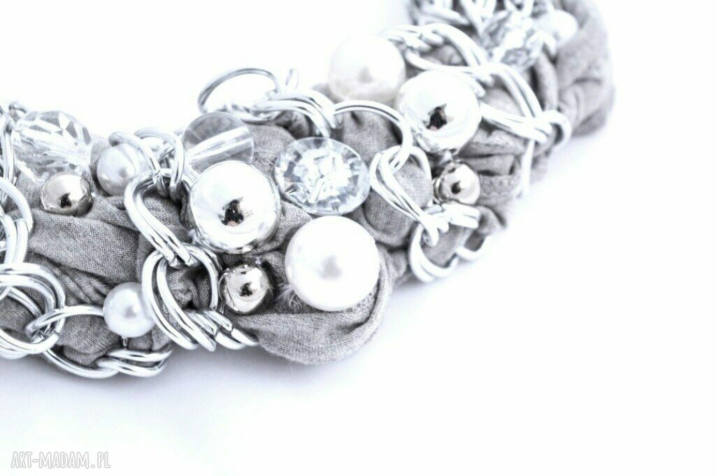 SILVER CHAINS naszyjnik handmade