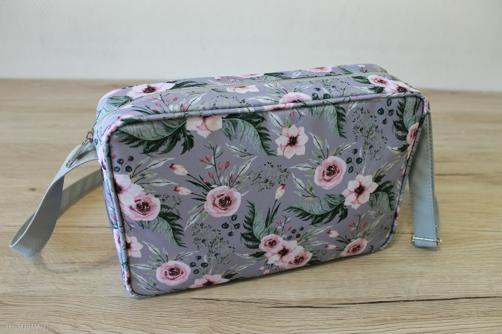 Single Bag - polne kwiaty na ramię: wodoodporna torebka handmade