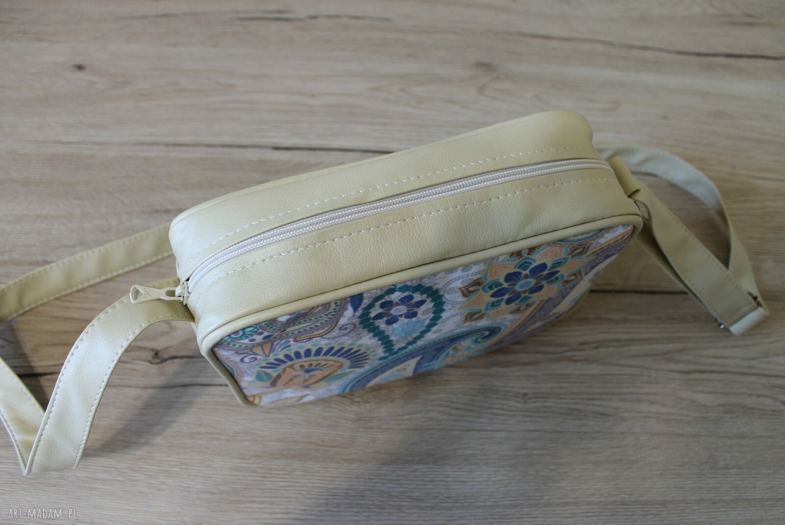 Torebka mini Single Bag paisley - ręcznie robiona