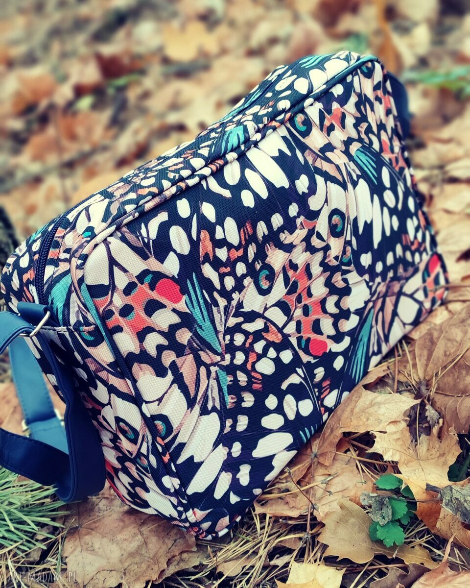 Single Bag - jesienne motyle - elegancka torebka na ramię