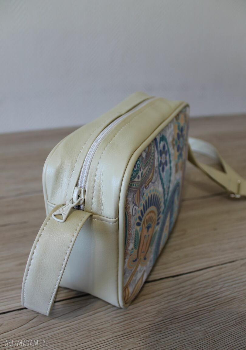 Torebka mini Single Bag paisley - ręcznie robiona