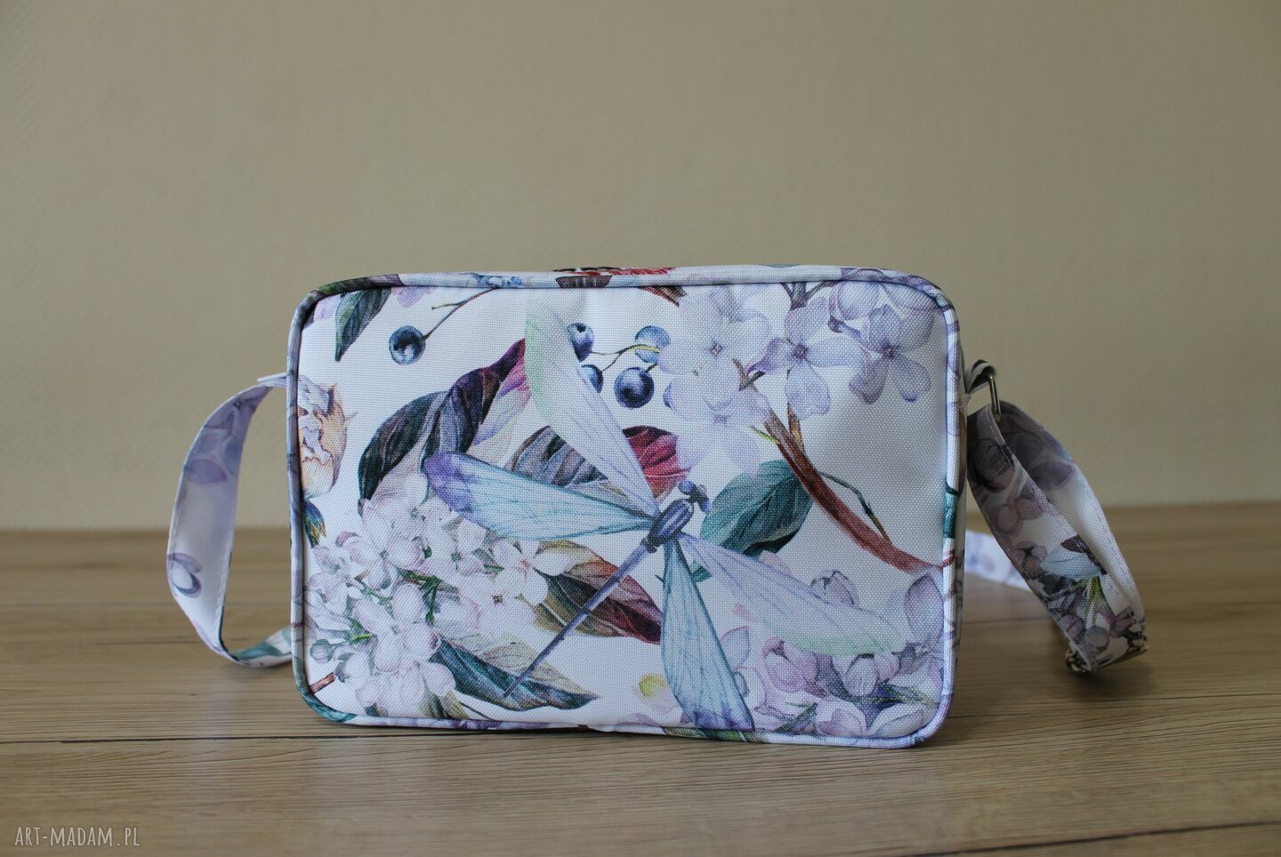 Single Bag - bzy i ważka - torebka na ramię handmade