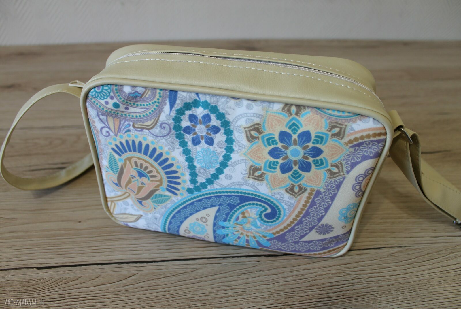 Torebka mini Single Bag paisley - ręcznie robiona