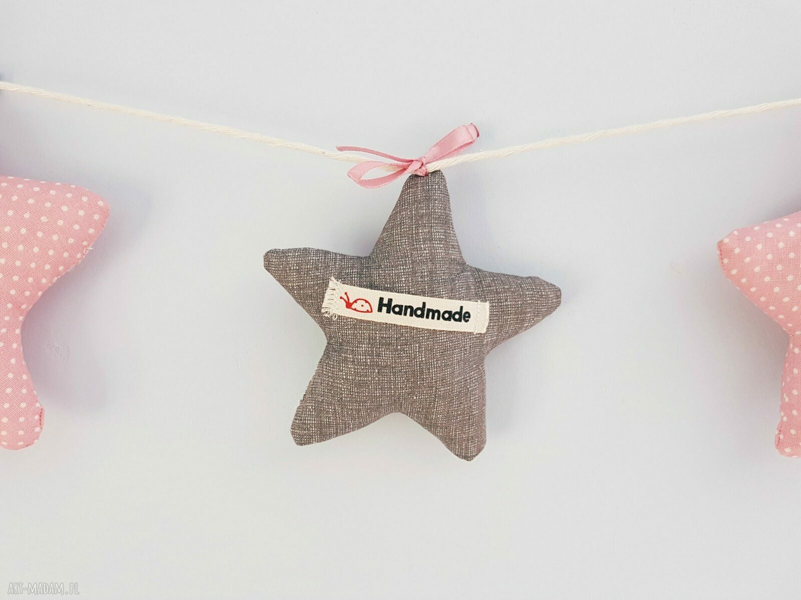 girlanda gwiazdkowa hand made