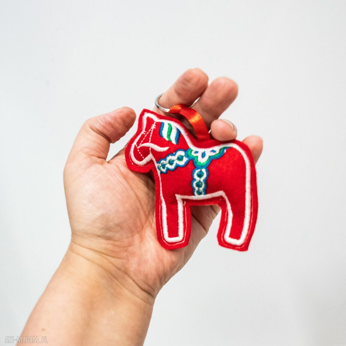Brelok drewniany Listki 3 dla Niej - eko mama