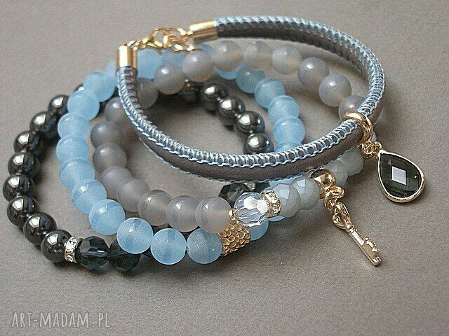 Blue and graphite vol. 7 /13.05.16/ set Handmade