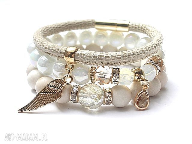 Mariage vol 2016 set marmur kwarc skóra szkło rzemień ślib