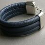 autorskie bransoletki navy blue