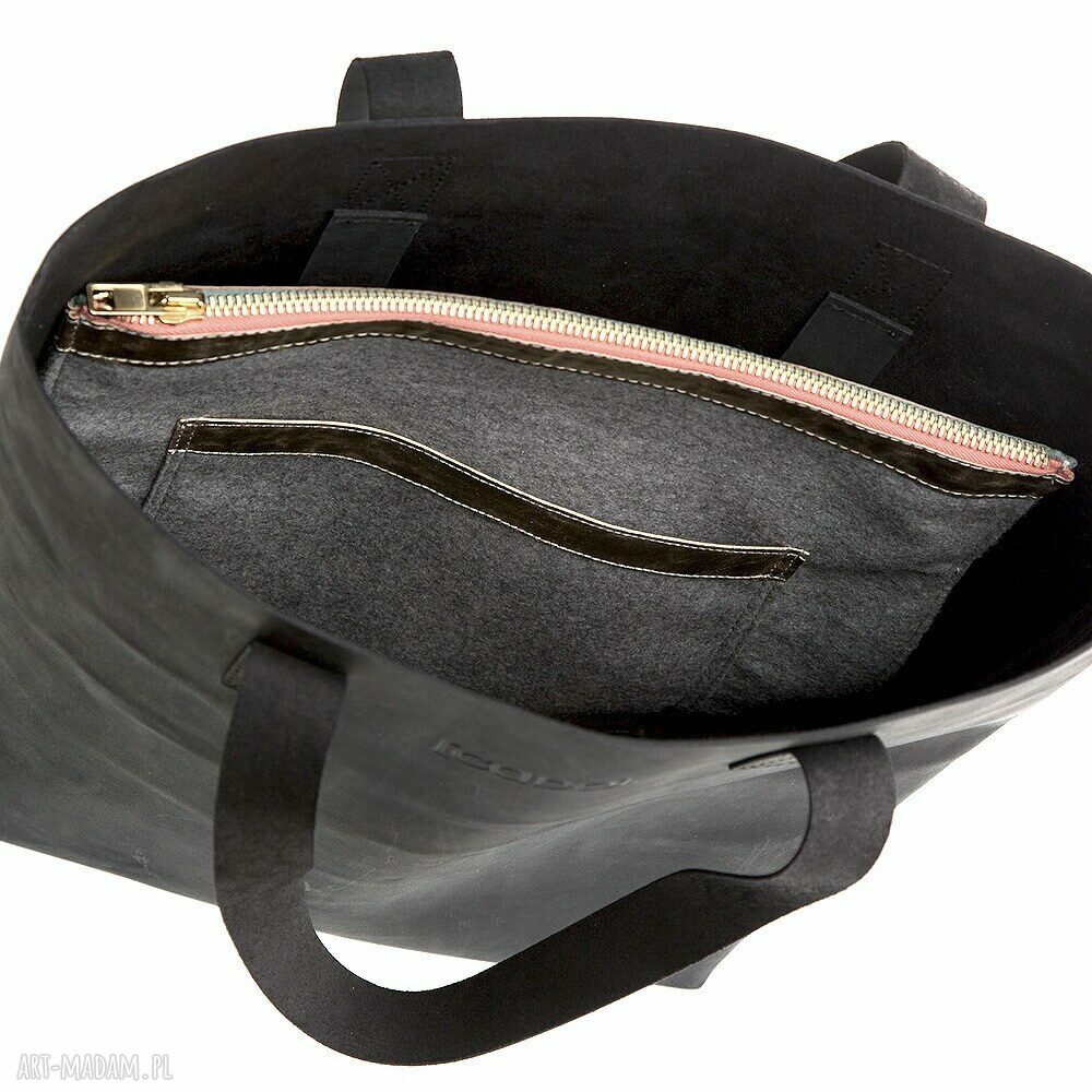 Skórzana Torba Damska SHOPPER SNAKE