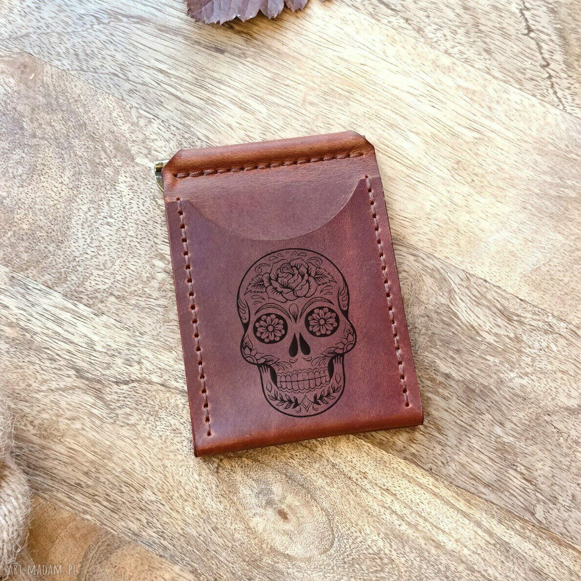 Skórzany portfel z klipsem Luniko Leather Goods - elegancja w Twojej kieszeni