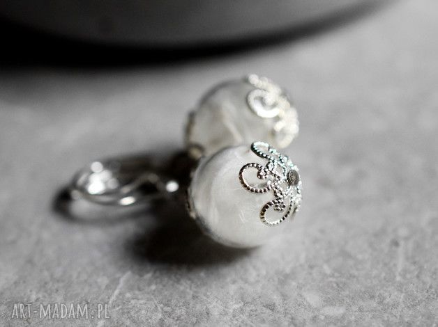 kolczyki: ♥ Skrzydła anioła Kolczyki Podmuch z nieba Ręcznie zrobione