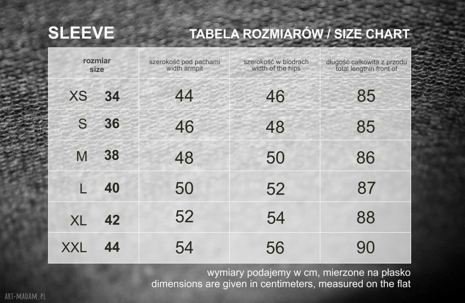 Sukienka dresowa SLEEVE z kapturem - bawełniana dzianina