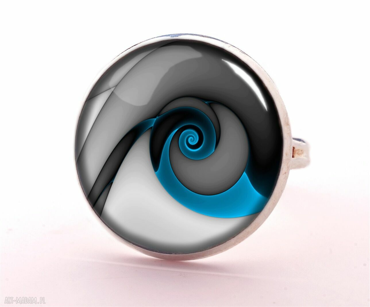 kolczyki: Ślimak małe kolczyki wiszące handmade