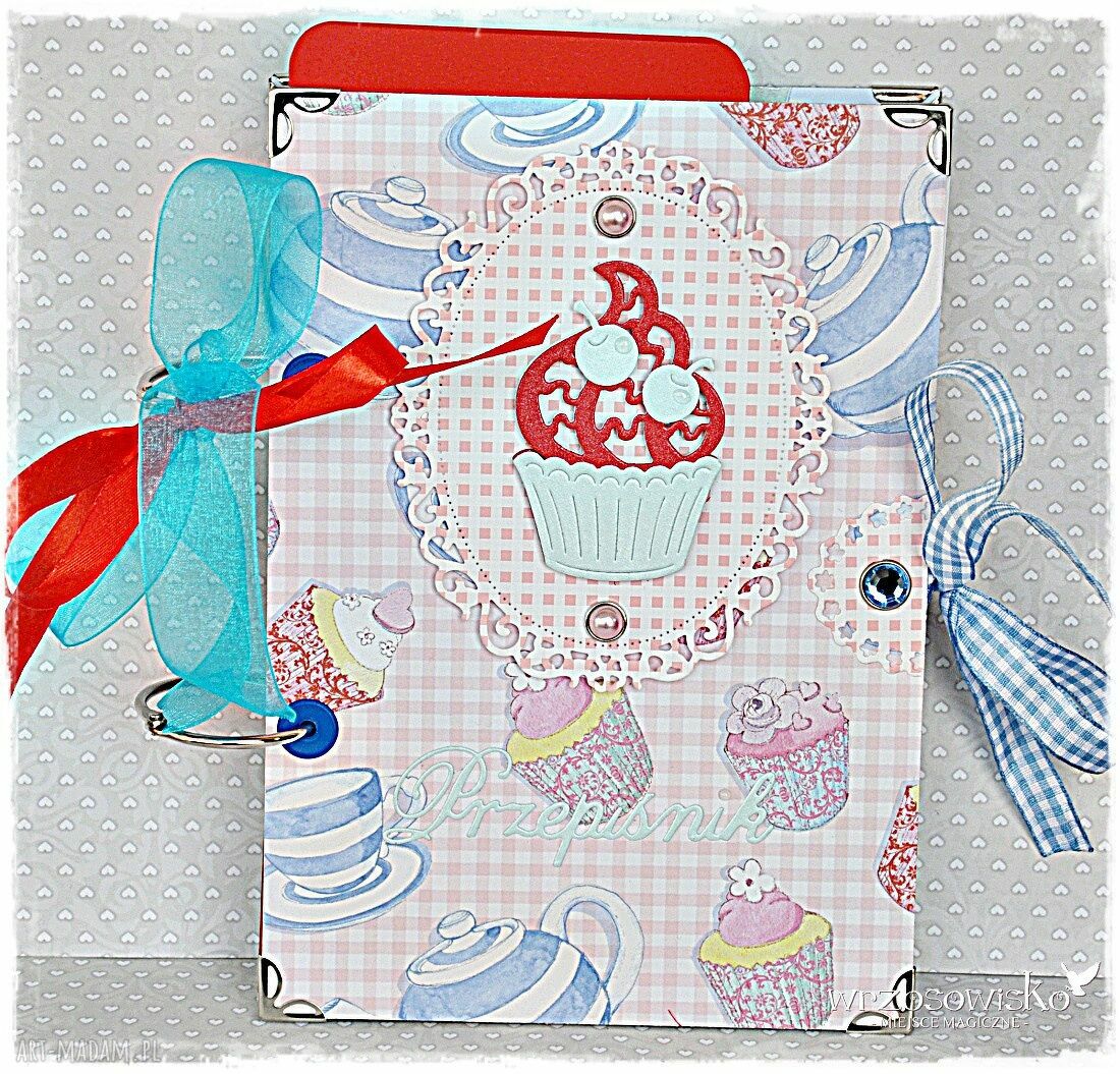 Słodka babeczka - przepisnik handmade na domowe przepisy art-Madam.pl