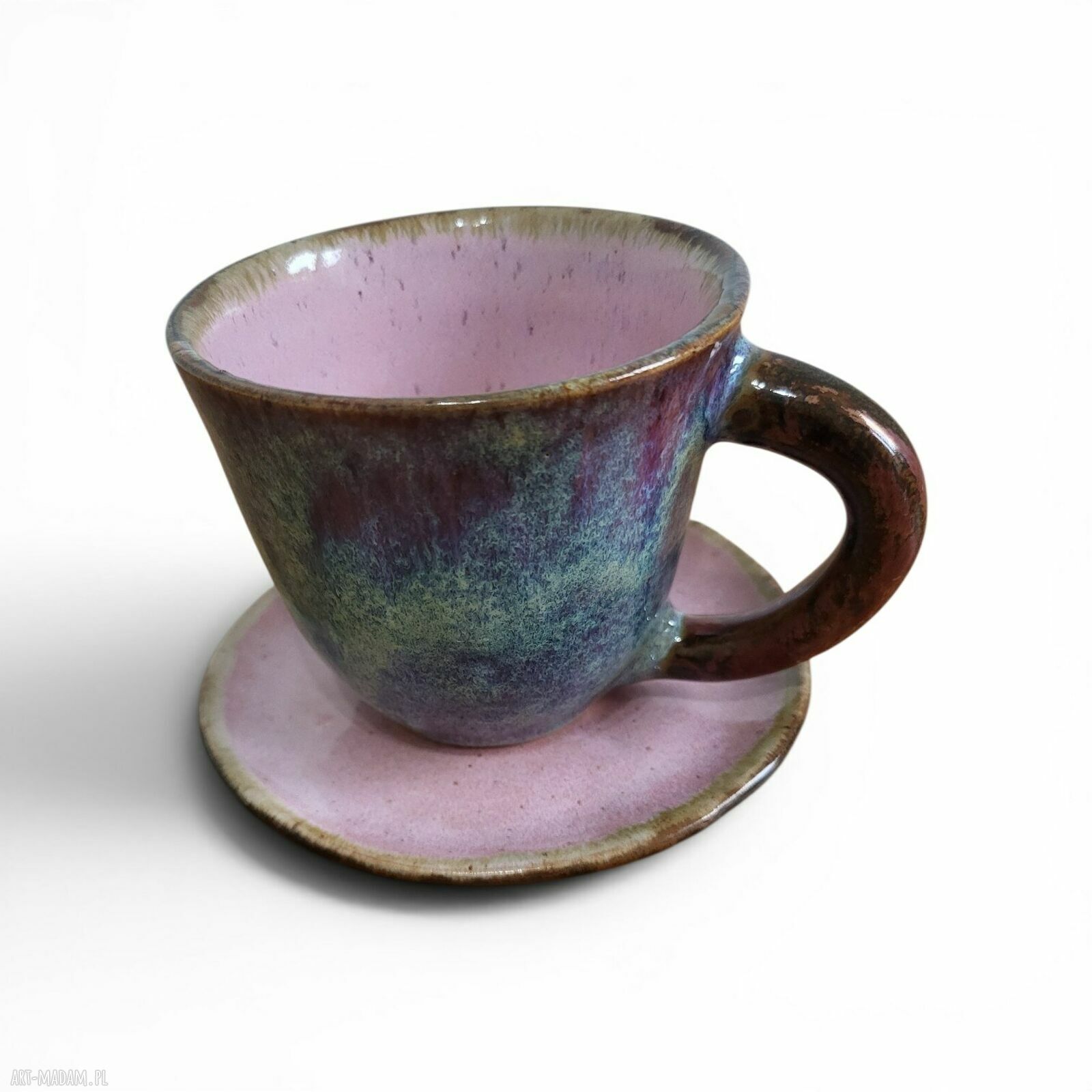 Słodka filiżanka ceramiczna 200 ml - ręcznie toczona na prezent
