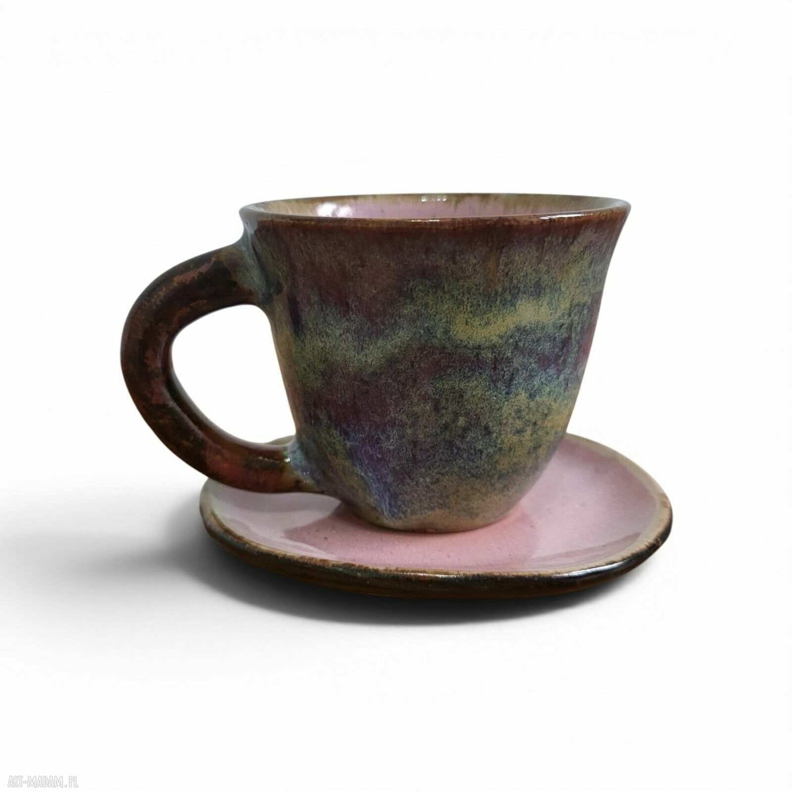 Słodka filiżanka ceramiczna 200 ml - ręcznie toczona na prezent