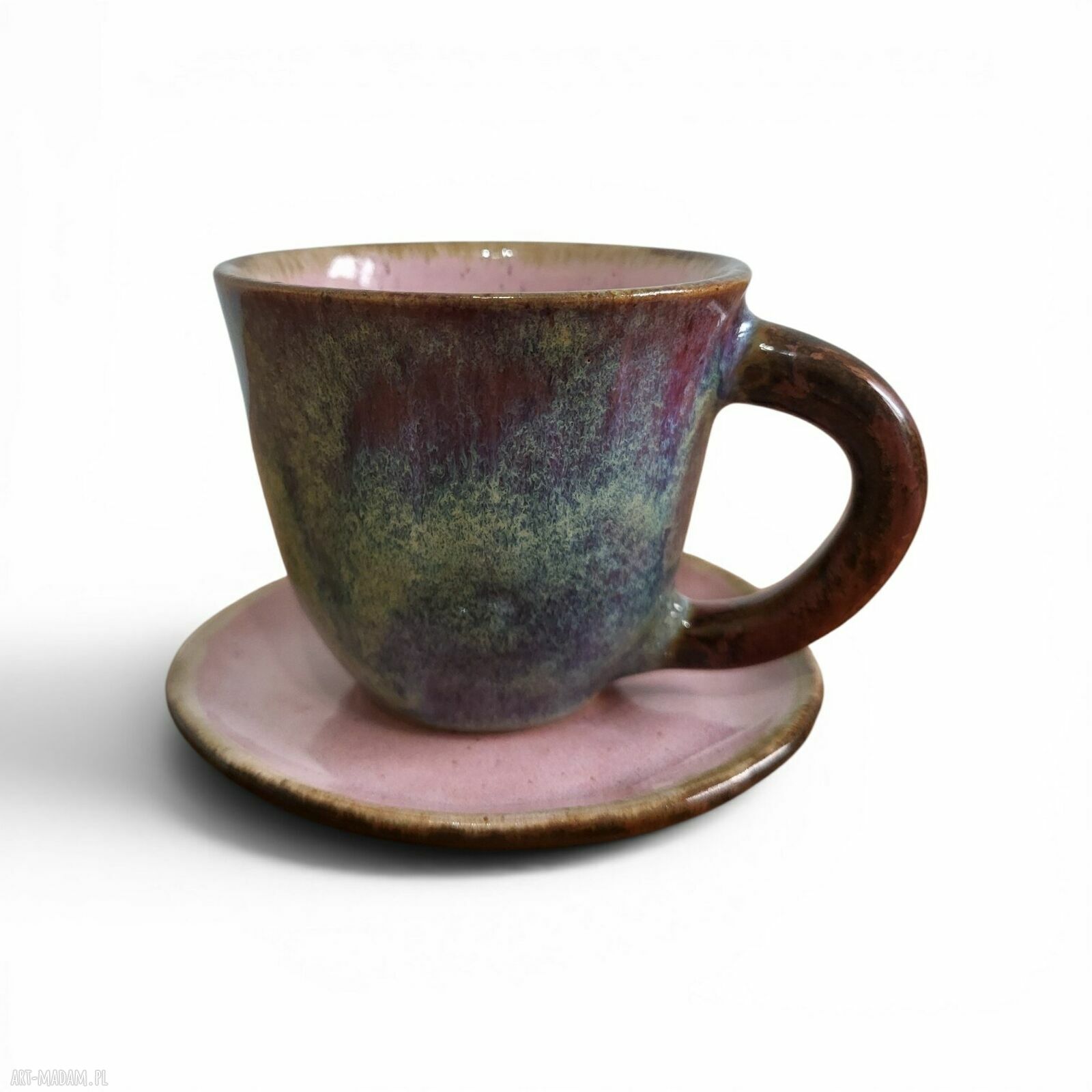 Słodka filiżanka ceramiczna 200 ml - ręcznie toczona na prezent