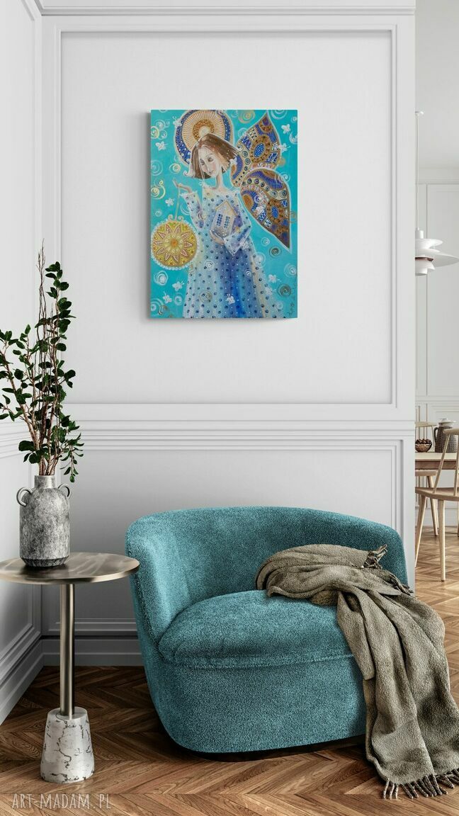 Słoneczna dusza mojego domu - obraz giclee Canvas