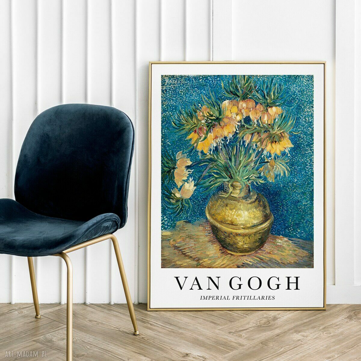 Plakat Słoneczniki 30x40 cm - wyrazista reprodukcja do salonu