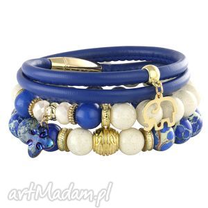 lavoga lapis blue & ivory