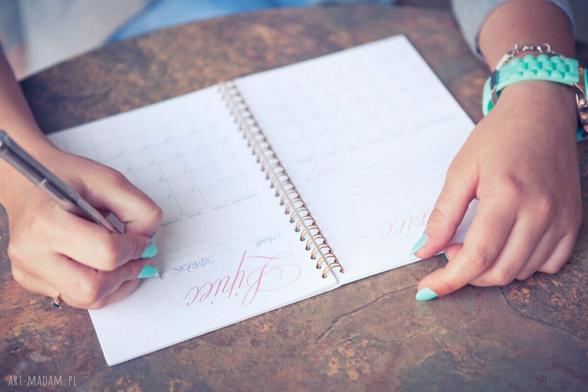 Planer Notes Kalendarz Panny Młodej A5 - 112 stron