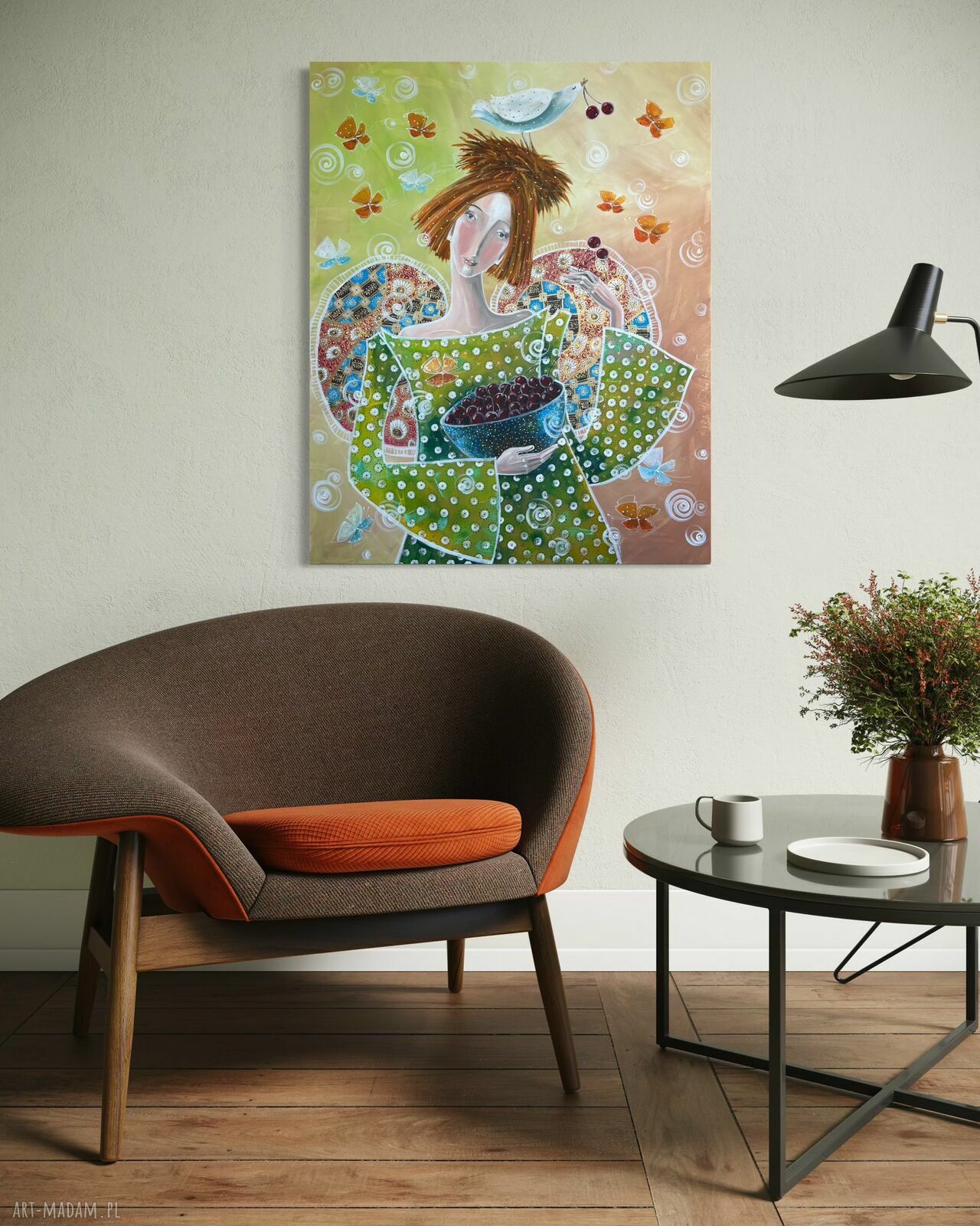 „Smak lata” - obraz giclee na płótnie Canvas gotowy do zawieszenia
