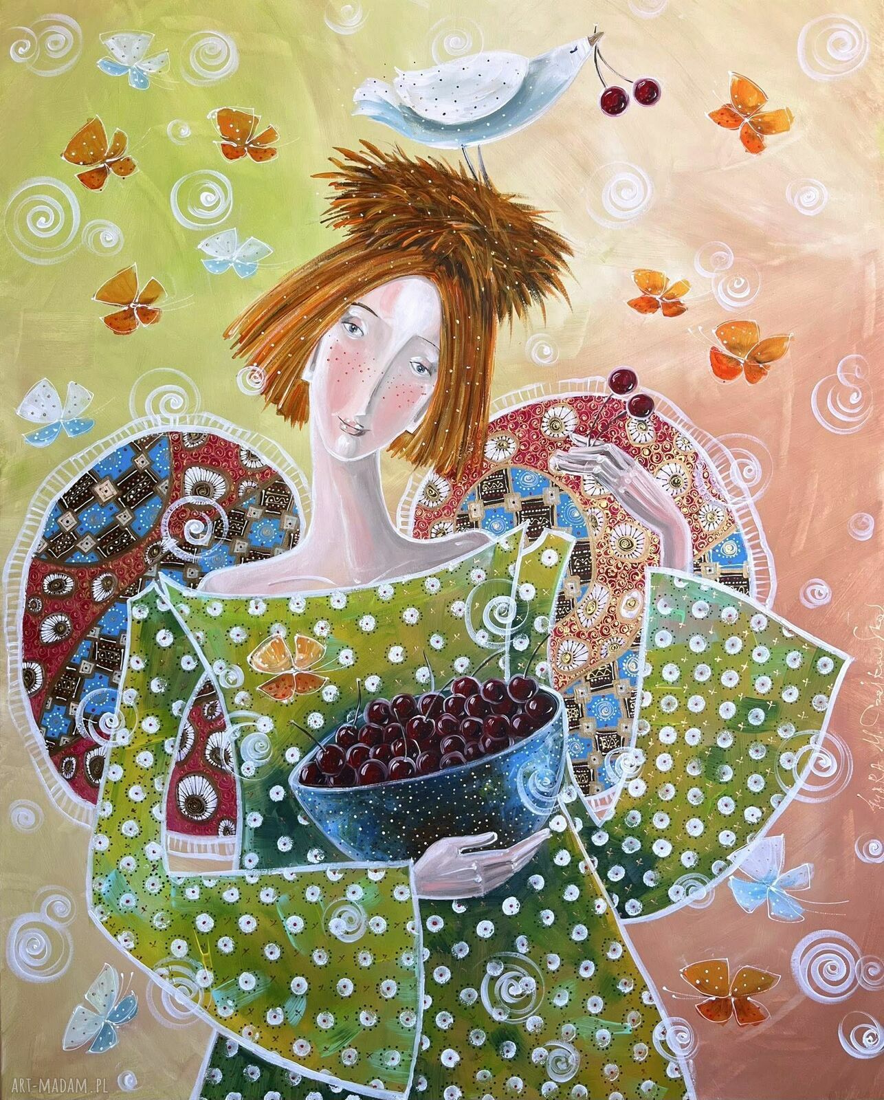 „Smak lata” - obraz giclee na płótnie Canvas (gotowy do zawieszenia)