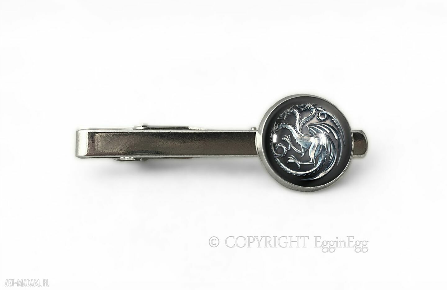 Smoki spinka krawata gra tron targaryen ręcznie robiona wysokiej