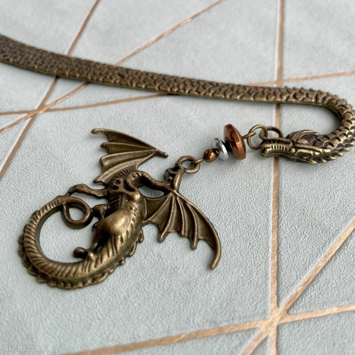 Smoki zakładka do książki dla książkocholika HandMade