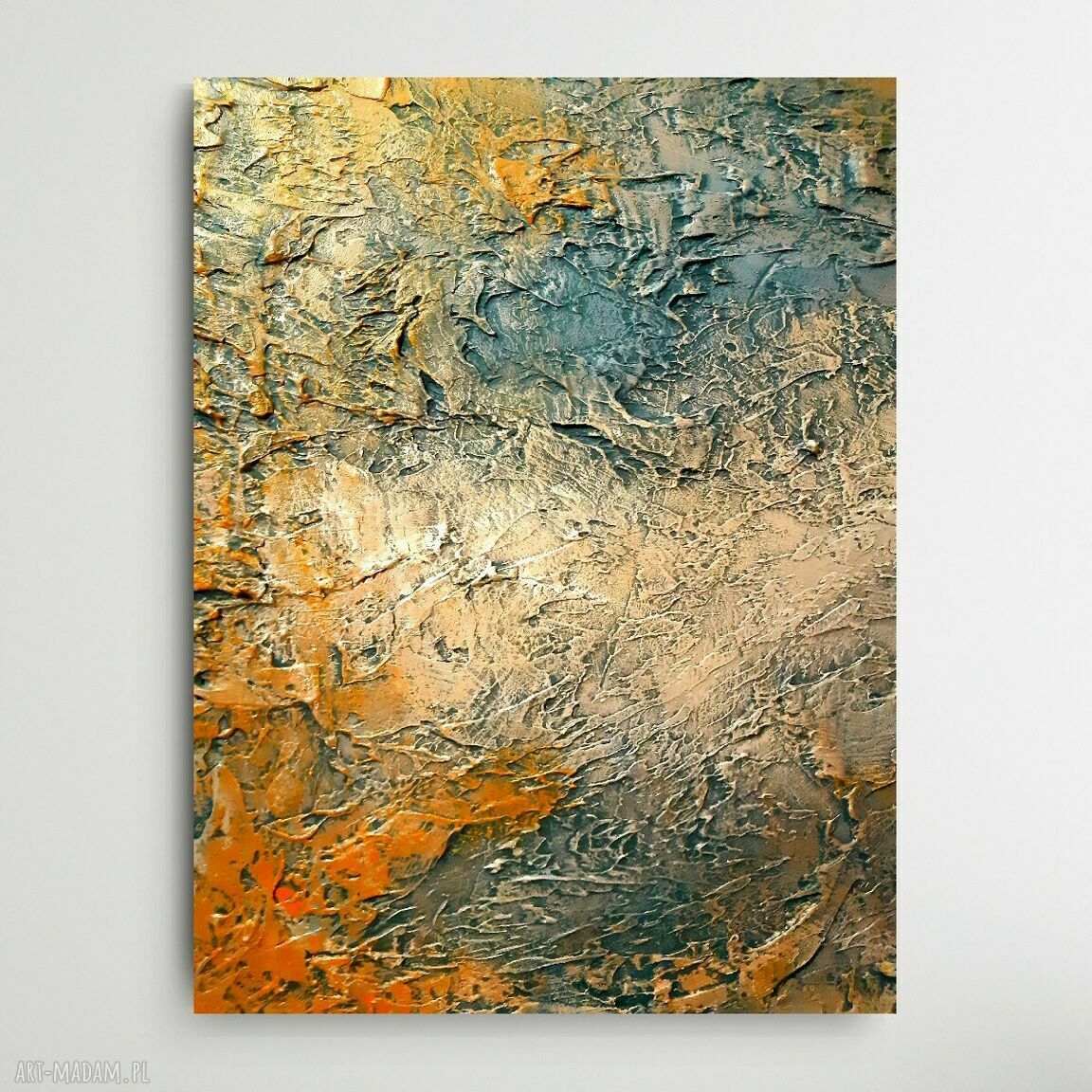 SOLEIL - wielkoformatowy obraz abstrakcyjny art&texture na płótnie 100x150 cm