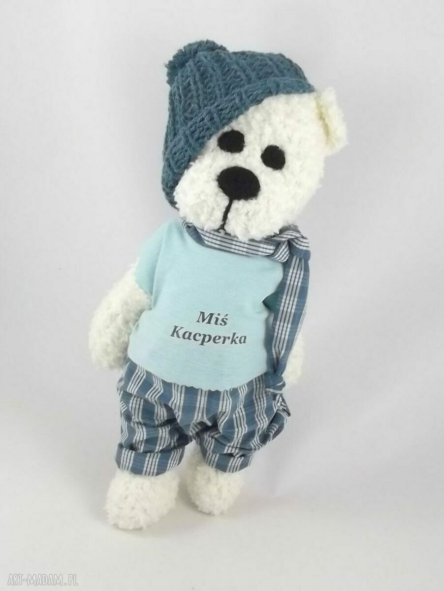 Spersonalizowany Miś Kacperek z napisem