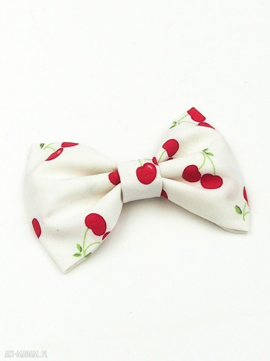 Spinka do włosów Kokarda w wisienki Sweet Cherry
