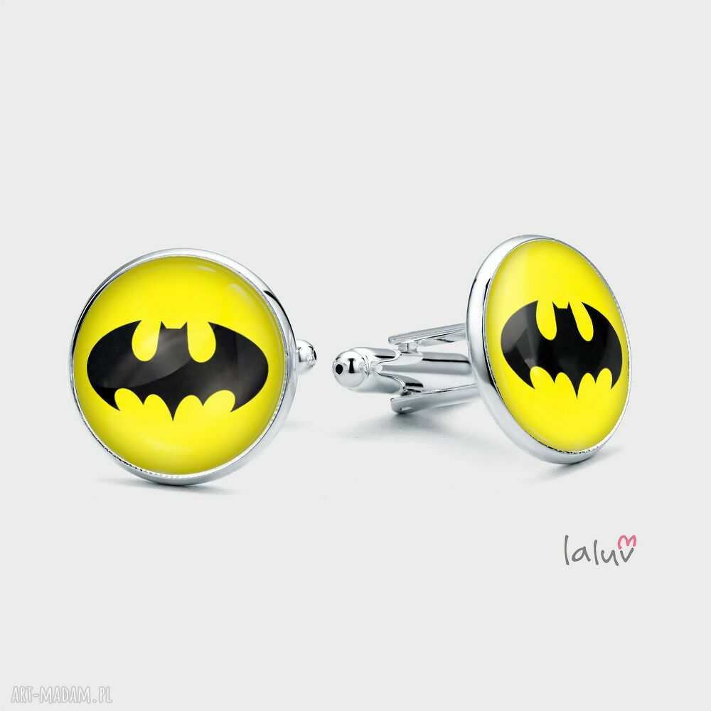 Spinki do mankietów Nietoperz Batman LALUV - wyjątkowy prezent dla niego