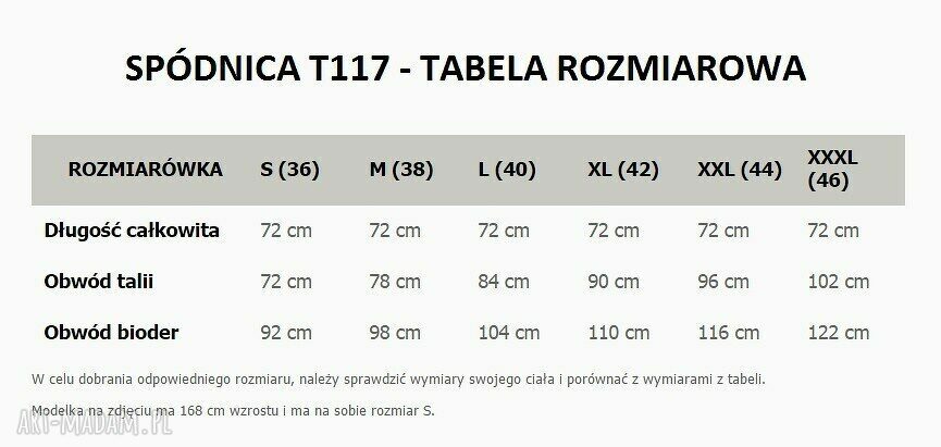 Spódnica ołówkowa T117 kolor czarny - TESSITA
