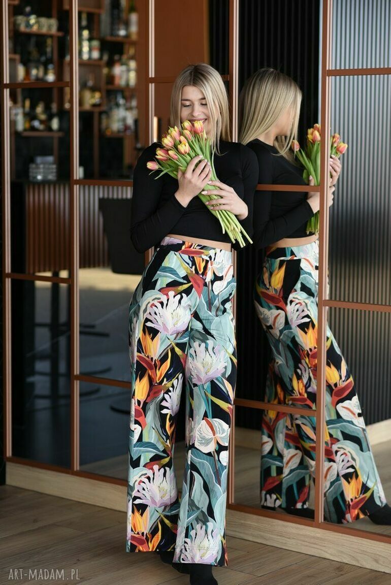 spodnie: Spodnie szwedy kalie autorskie