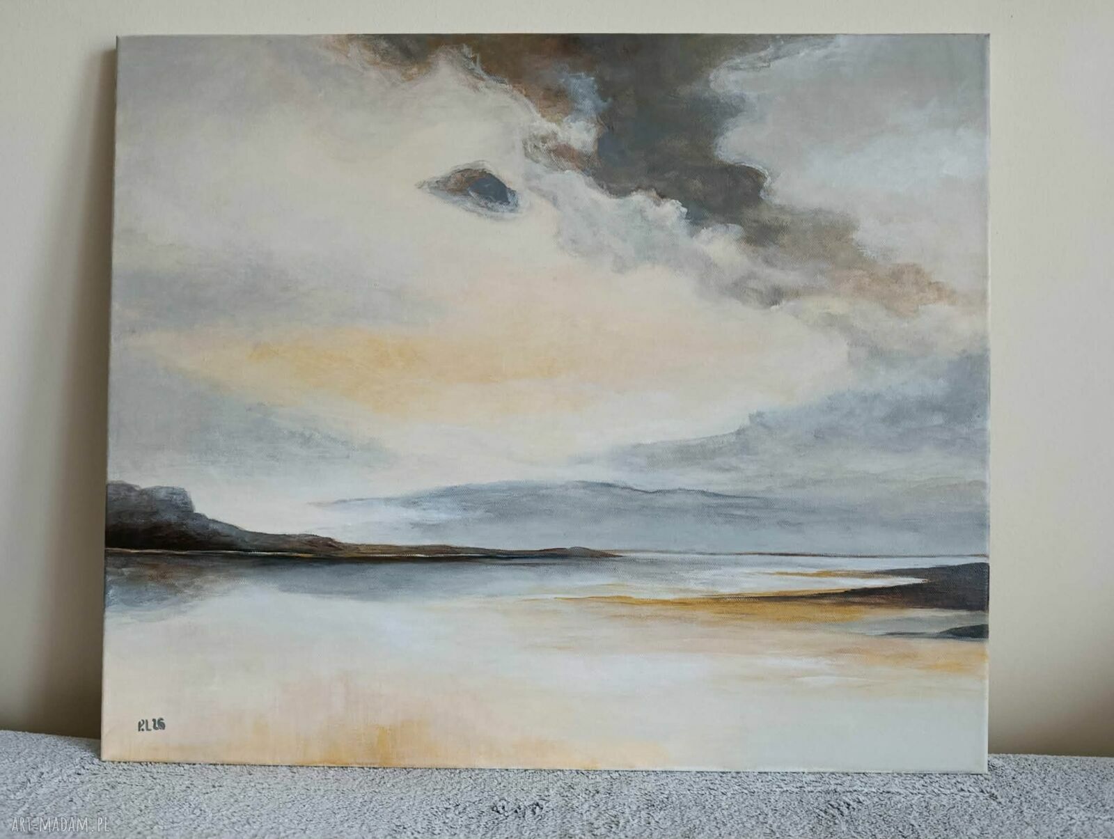 Spokojna Przystań - obraz akrylowy na płótnie 50x60 cm